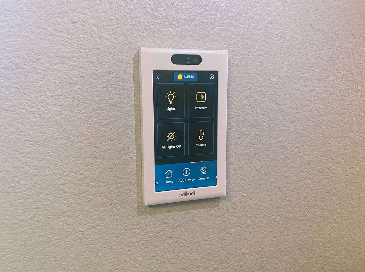 Brilliant Home Control Home Screen Controls