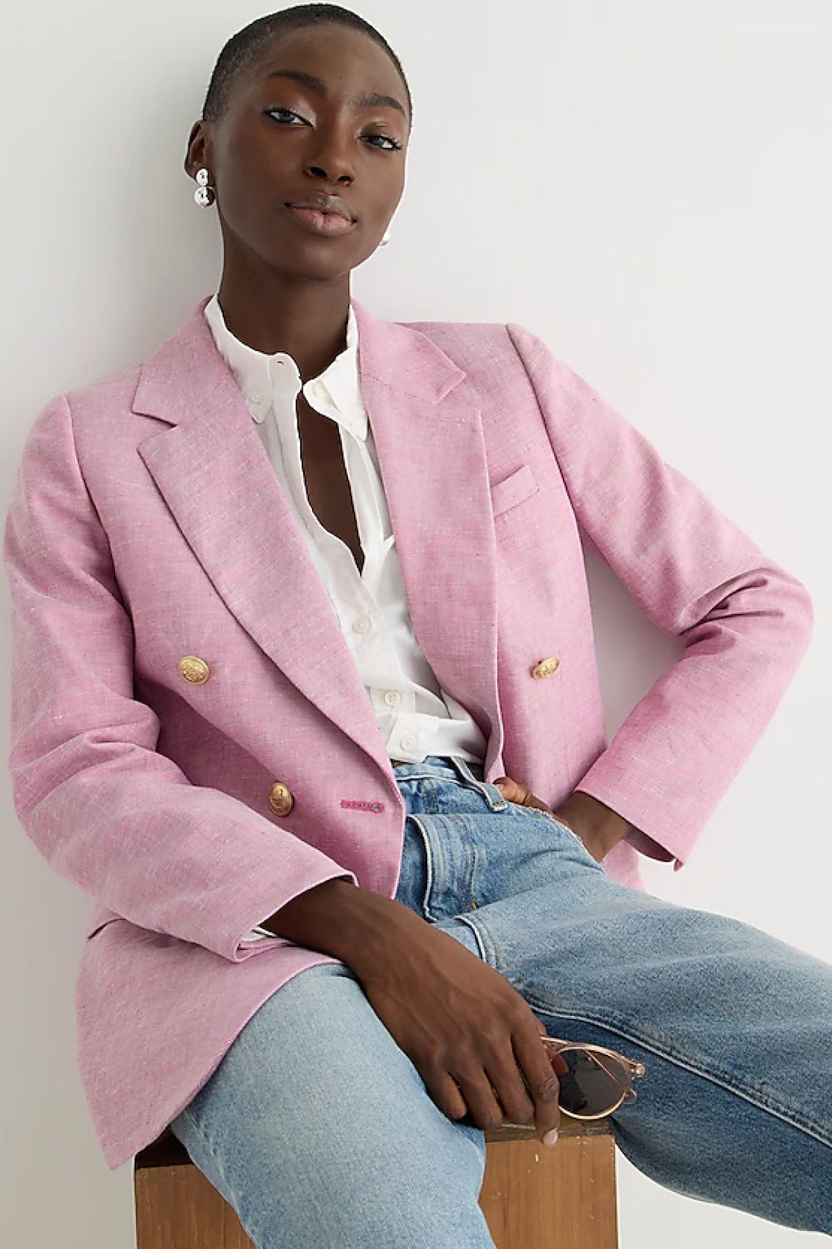 J. Crew Linen Bristol Blazer