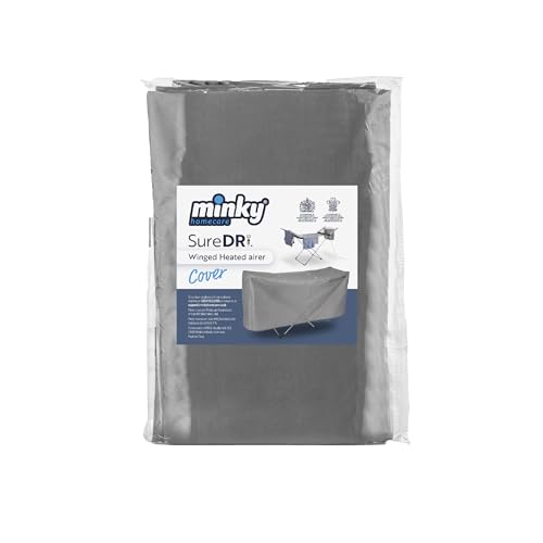 Minky Suredri 12m Winged Heated Airer Cover, Retains Heat for Faster Drying, Air Vents for Air Circulation, 100% Polyester, Cover Only