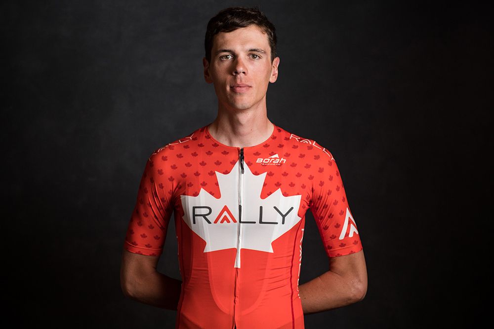 Canadian road champion Matteo Dal-Cin (Rally Cycling)