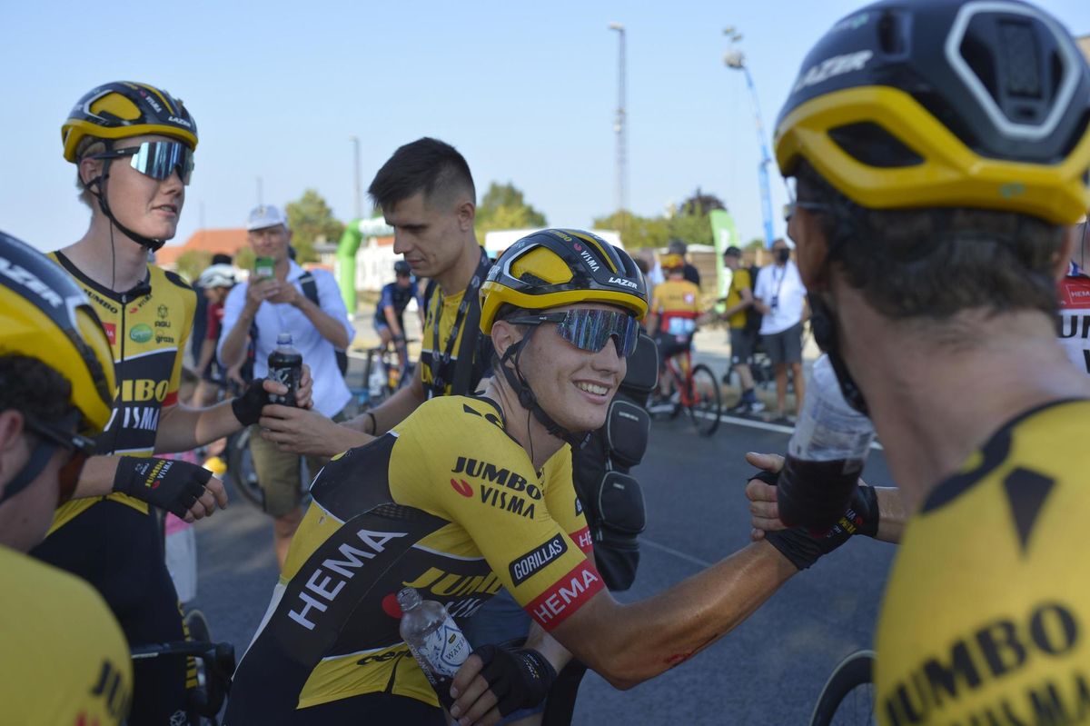 PostNord Danmark Rundt Tour of Denmark 2022 1st stage Allerod Koge 2226KM 16082022 Olav Kooij NED Team Jumbo Visma photo Szymon GruchalskiSprintCyclingAgency2022