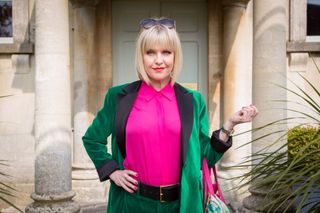 Ashley Jensen as Agatha Raisin.