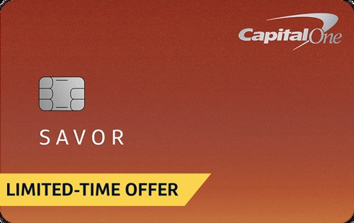 a picture of the Capital One Savor Rewards credit card