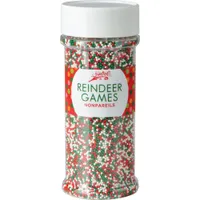 Festival Reindeer Games Holiday Nonpareils 4.8oz Jar for $9.95, at Amazon