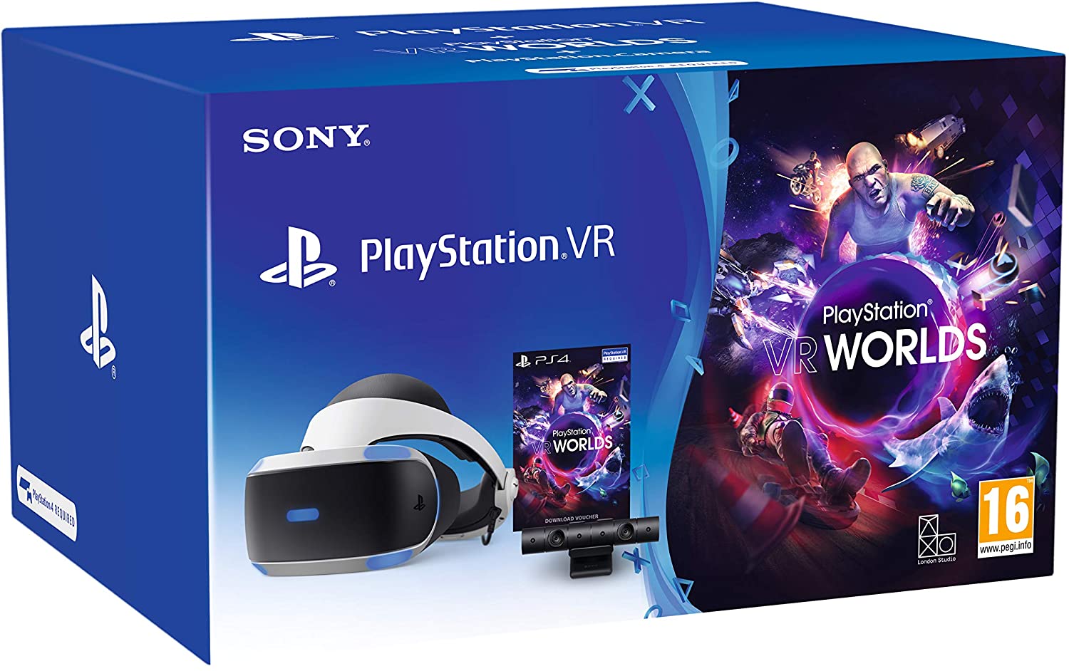 ☆ SONY PlayStation VR MEGA PACK CUHJ-16010 CUH-ZVR2 ☆AHB08641