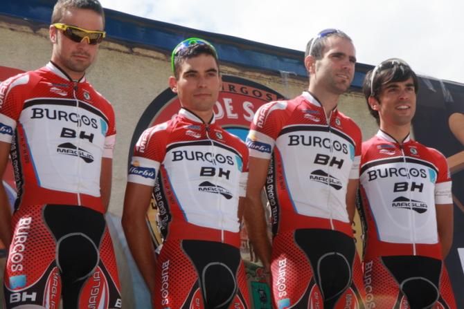 Burgos BH is the home team with Steve Bekaert, Jesus Del Pino, Luis Mas, Pablo Torres