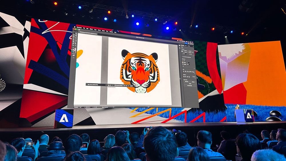 tiger in vector