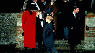 ROYAL FAMILY CELEBRATE CHRISTMAS IN SANDRINGHAM in 1993
