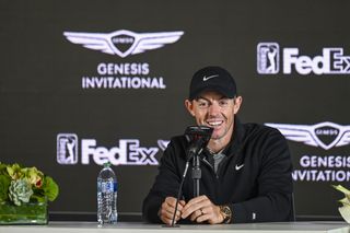 McIlroy at a press conference