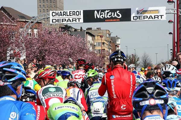 Less than one minute before the start.