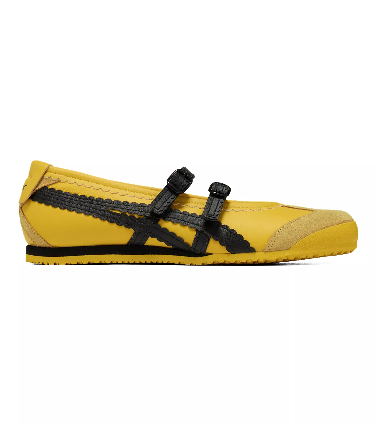 A pair of Onitsuka Tiger ballet sneakers.