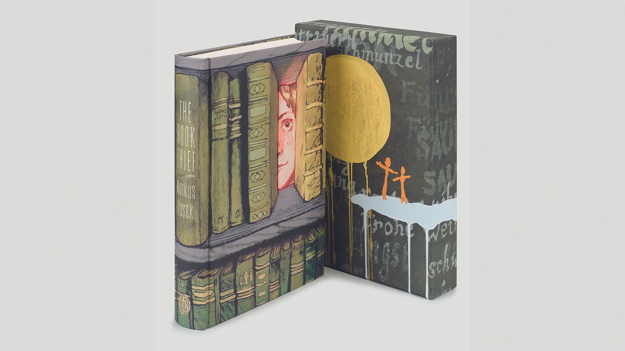Three images from the new Book Thief Folio release.