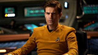 Paul Wesley as Kirk on Star Trek Strange New Worlds