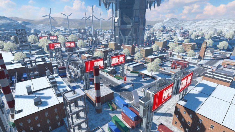 Population One Winter Environment