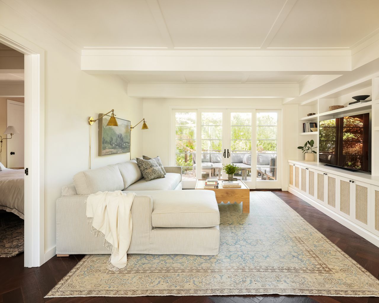 This Californian home has a modern English country feel