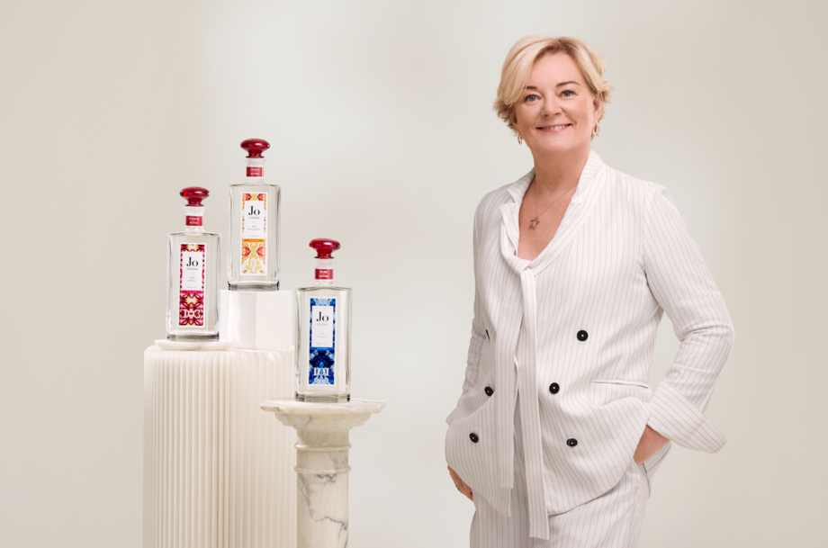 Jo Malone with Jo Vodka