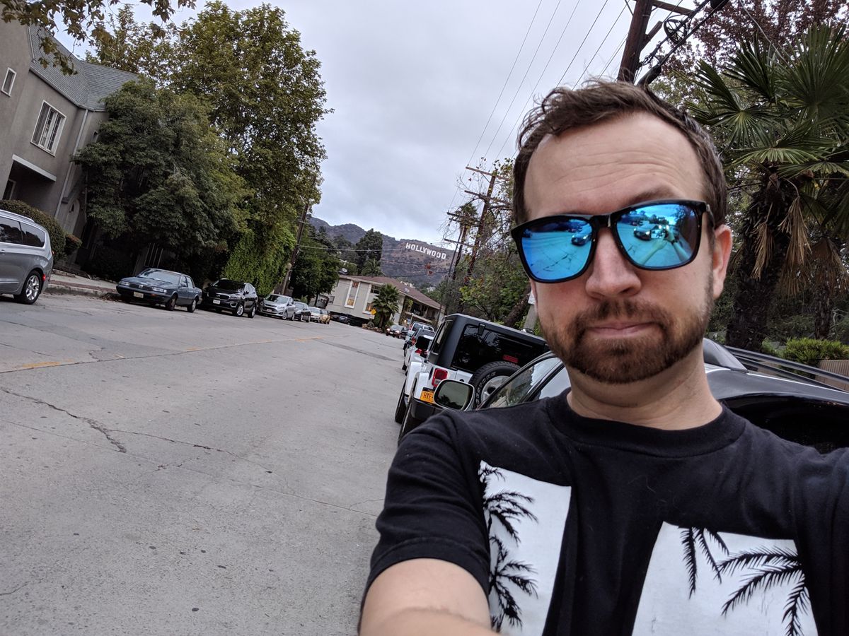 Google Pixel 3 XL normal selfie mode