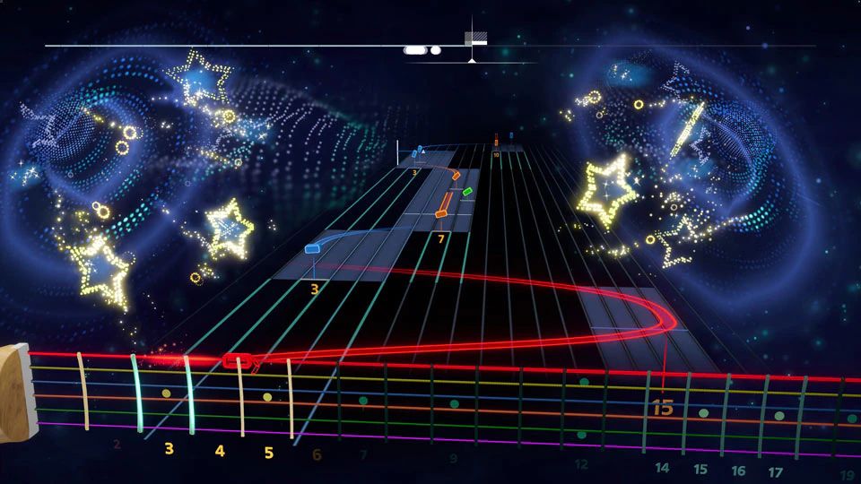 Rocksmith+ gameplay screen 