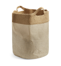 Natural Jute Laundry Bag | £5