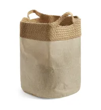 Natural Jute Laundry Bag | £5