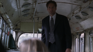 David Duchovny as Fox Mulder in the "Paper Hearts" episode of The X-Files