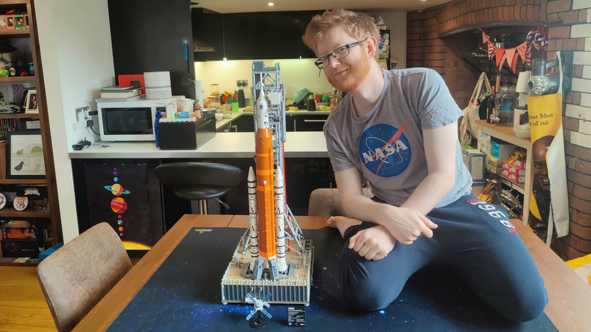 Lego NASA Artemis Space Launch System