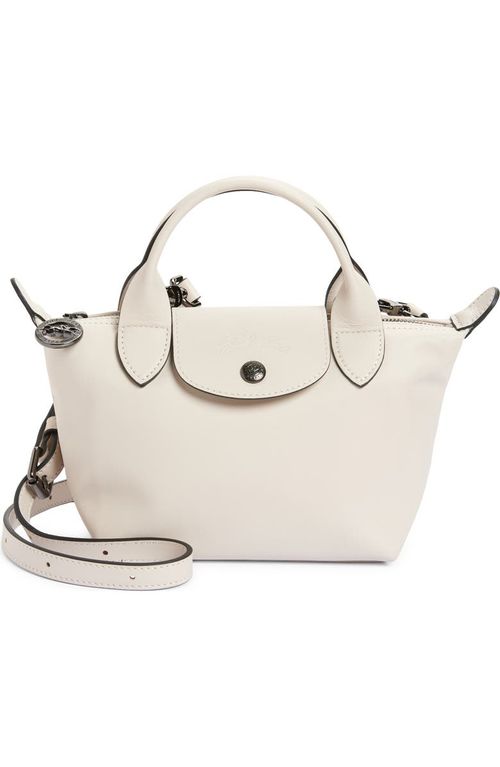 Extra Small Le Pliage Xtra Leather Top Handle Bag