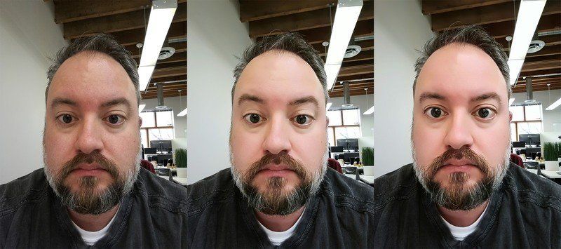 Front-facing beauty mode, Zero, 5 and 10