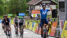 Alejandro Valverde wins stage six of the Critérium du Dauphiné 2021