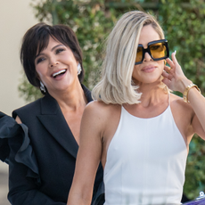 Kris Jenner and Khloe Kardashian are seen on June 15, 2022 in Los Angeles, California.