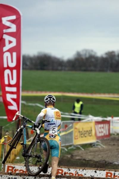 Kevin Pauwels in hot pursuit of Albert.