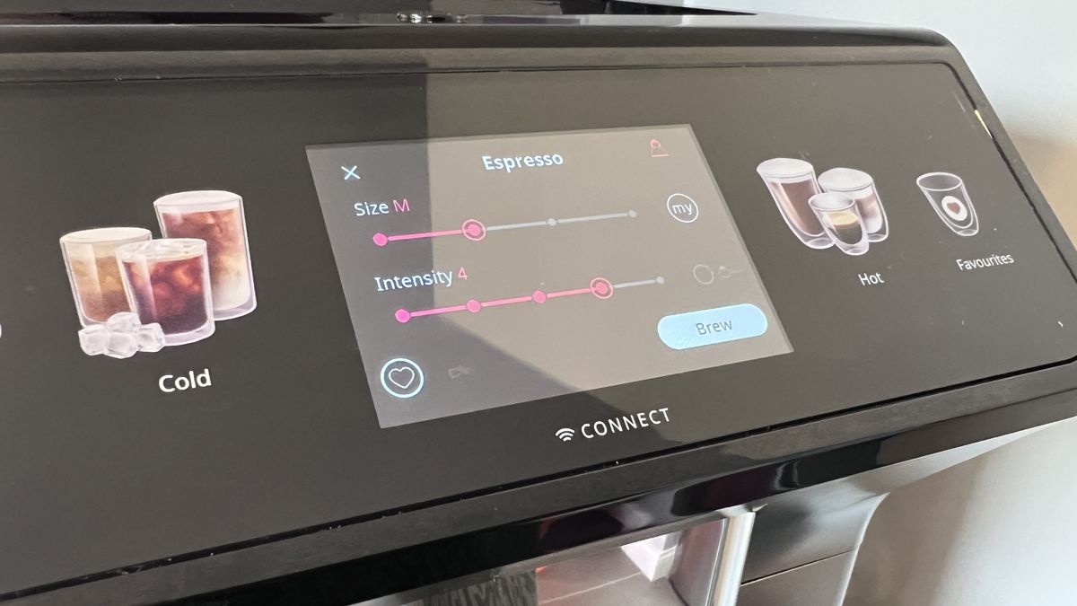 De'Longhi Eletta Explore touch screen