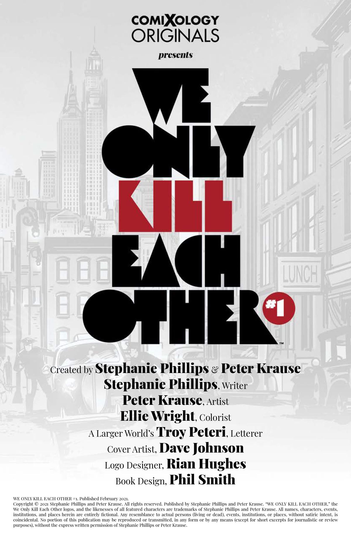 We Only Kill Each Other #1