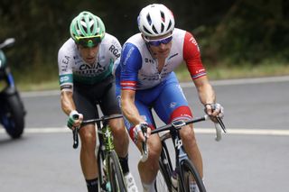 Arnaud Demare (Groupama - FDJ) racing at the Vuelta a España