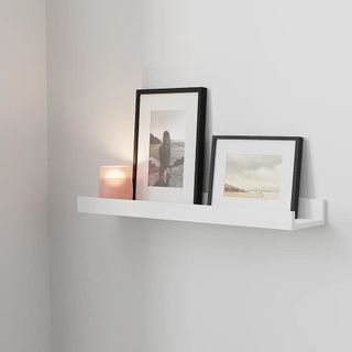 Floating picture shelves