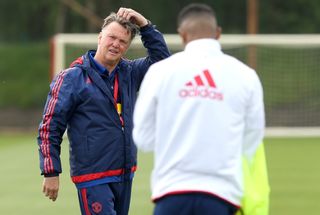 Louis van Gaal was left scratching his head after a poor start at Old Trafford.