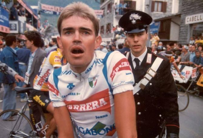 Urs Zimmerman finished third overall in 1988