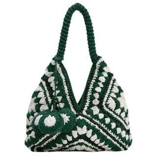 Zara Crochet Bucket Bag