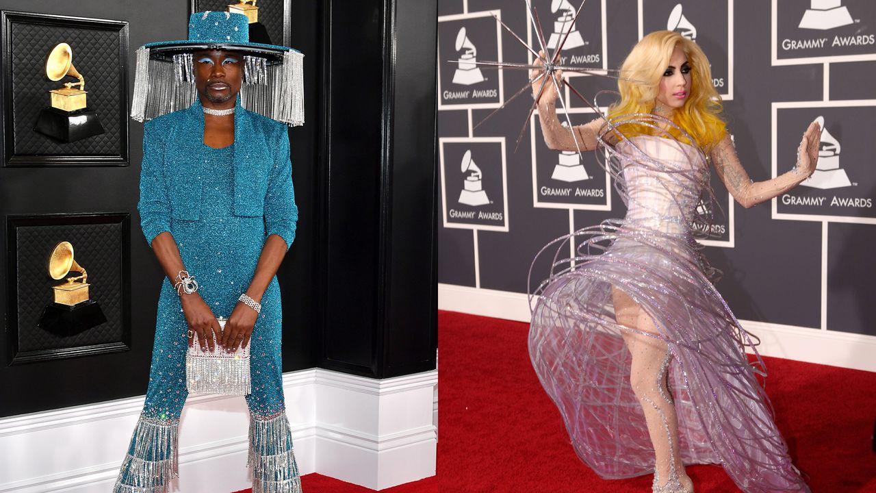 best grammy outfits billy porter lady gaga