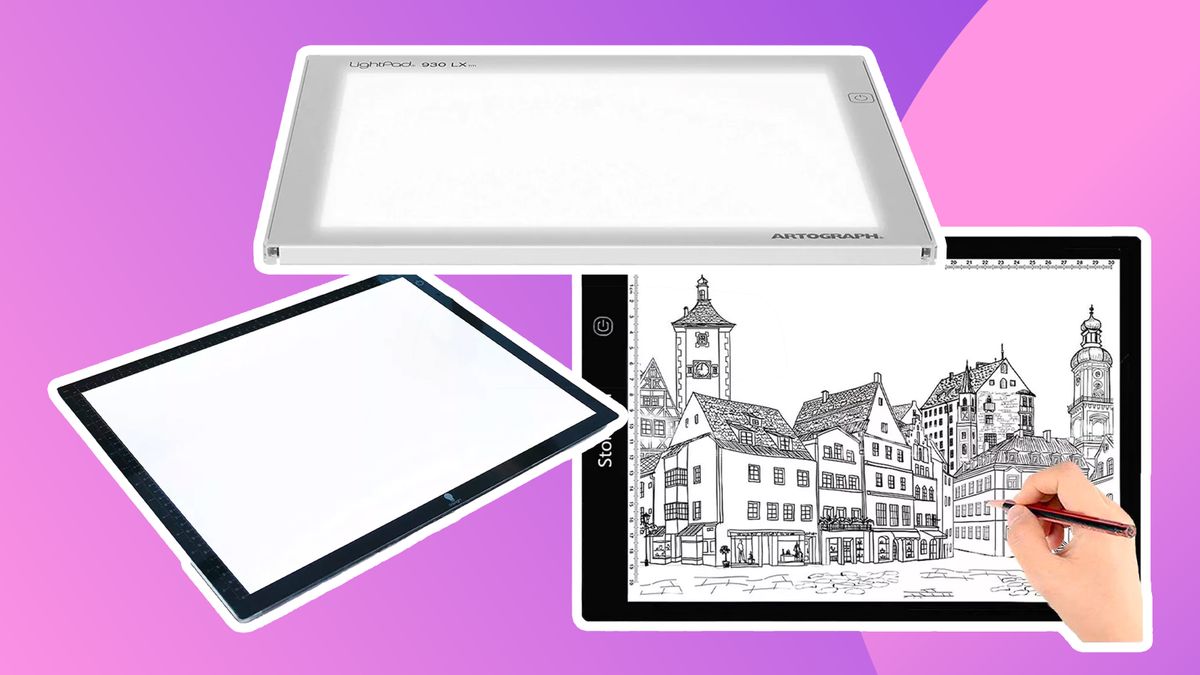 LED light tracing pad, usb-powered, Five Below