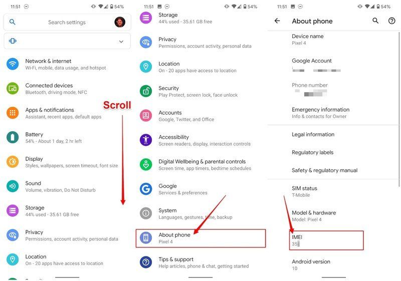 How To Find The IMEI Number On Your Android Phone | Android Central