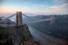 The Clifton Suspension Bridge. No longer tweeting. Credit: Getty