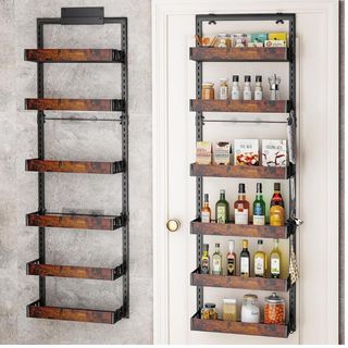 An over the door organizer 