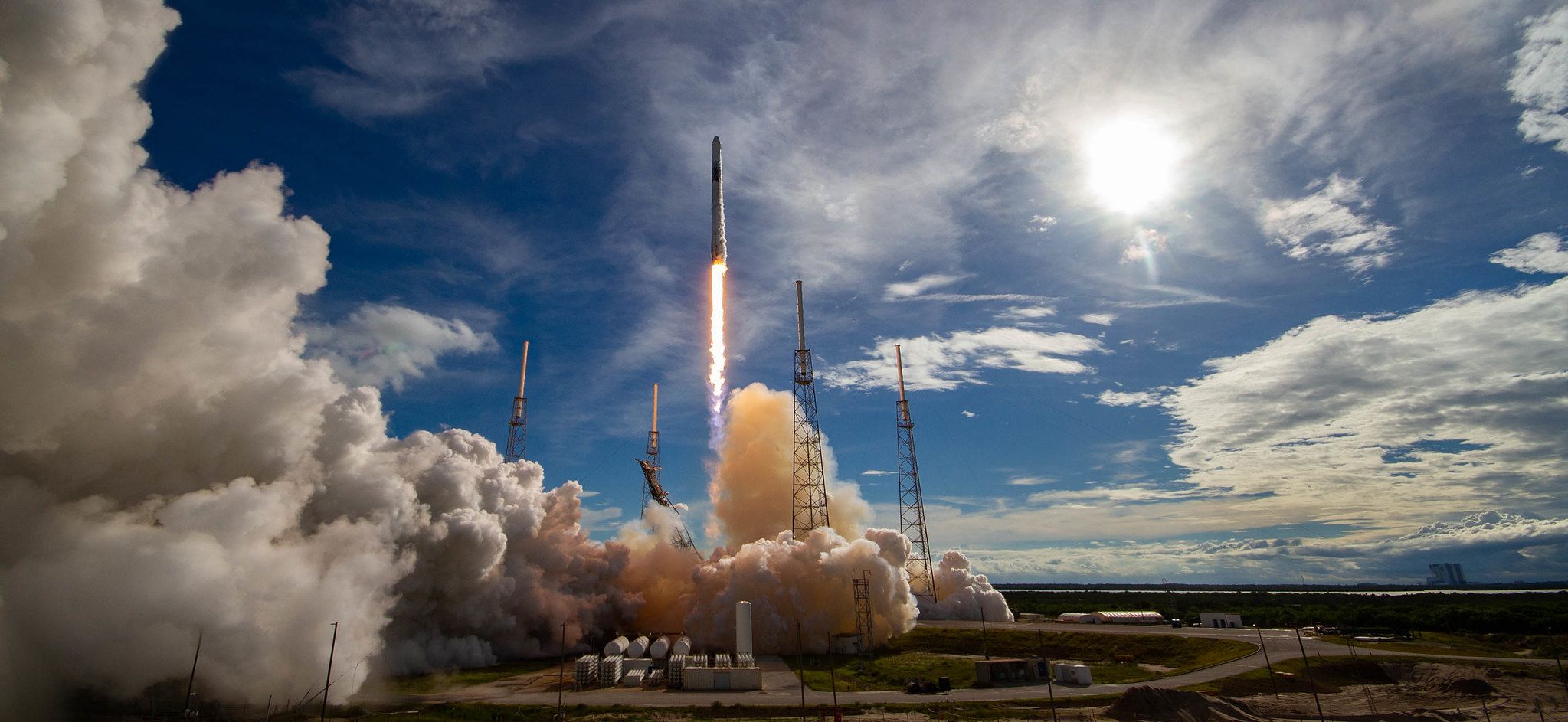 SpaceX Test-Fires Falcon 9 Rocket Ahead of Dec. 4 Dragon Launch for ...
