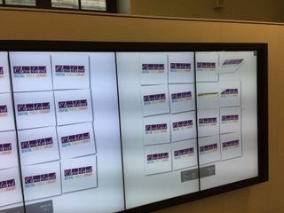 Christie Provides Public Library Touch Screen