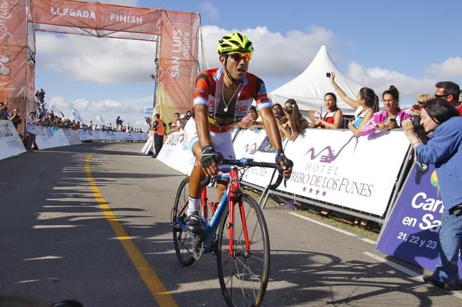 Daniel Diaz (Funvic-Sao Jose dos Campos) wins stage 4 of the Tour de San Luis