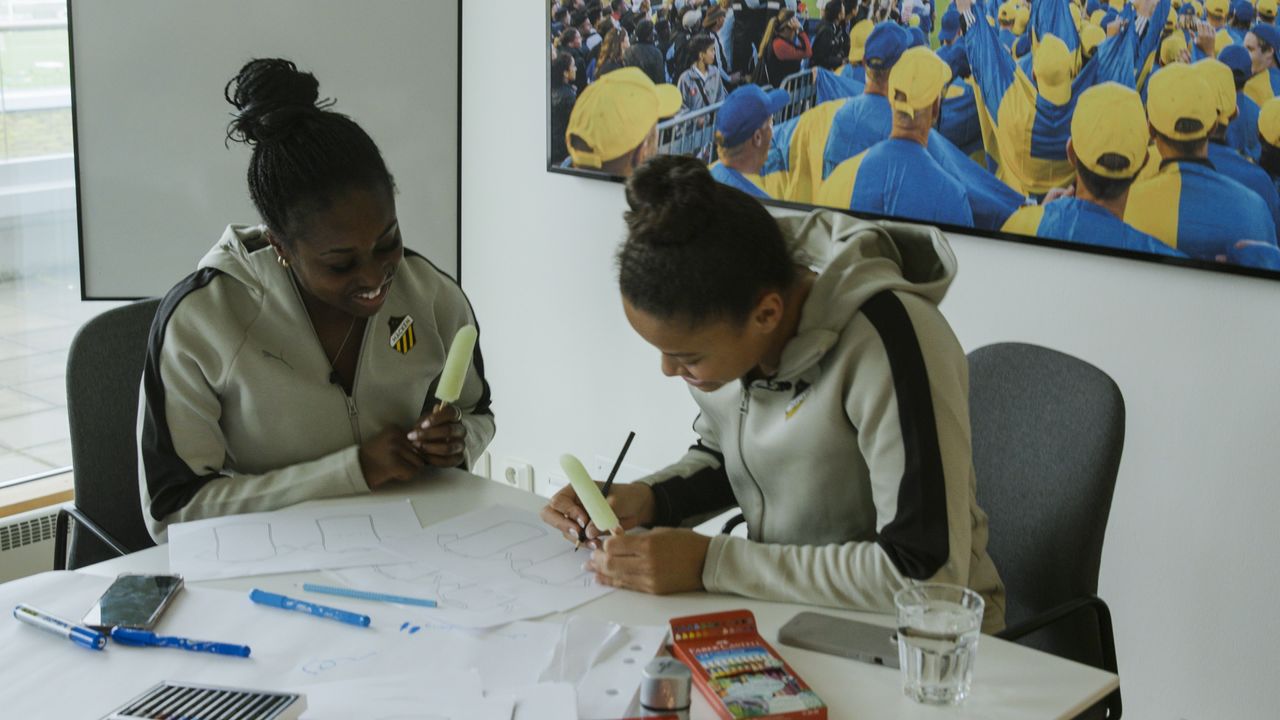 SKF / Gothia Cup kit designed by two of Sweden's female footballers