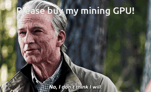 Captain America refusing to buy a mining GPU