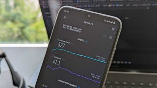 5G data speeds on the T-Mobile Revvl 6 Pro