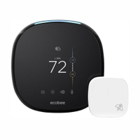 Ecobee 4 smart thermostat with room sensor